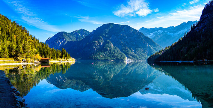 famous Plansee in Austria
