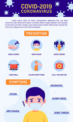 coronavirus graphic image template, design by global stock image dot com