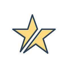 Color illustration  icon for consist