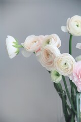 bouquet of white roses