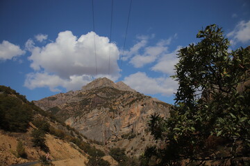 Naklejka premium Turkey Country, Tunceli Province, mountain landscape in autumn