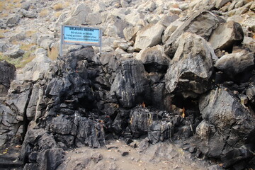 urned to make wishes, sacred area
