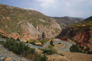 Naklejka premium Turkey Country, Tunceli Province, mountain landscape in autumn