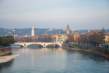 Fototapeta na wymiar Views of Verona historic center