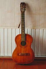 Fototapeta premium Old Guitar, Acoustic guitar