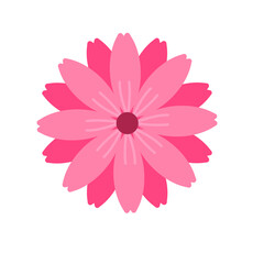 The front is a colorful flower.