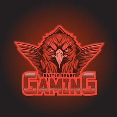 Esports Clan Gaming Logotype - Battle Ready Monochromatic