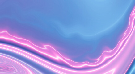 Abstract ultraviolet blank background, neon light. Blue and pink color gradient, lines and rays, oblique lines. Liquid lines.