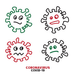 coronavirus covid-19 cartoon design