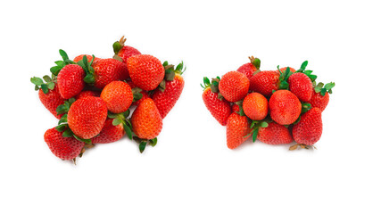 Strawberry. Fresh berries macro.