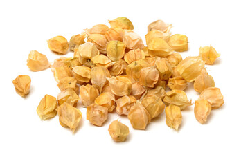 Physalis fruit isolated on white background 
