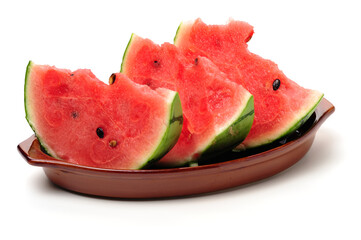 watermelon on a white background