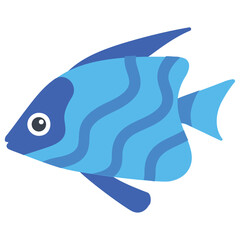 
A specie of lake malawi cichlids in sharp blue color lives in rocky substrates, electric blue hap or blue ahli fish 
