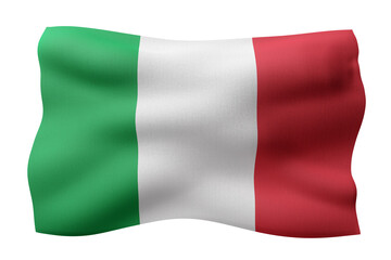 Obraz premium Italy 3d flag