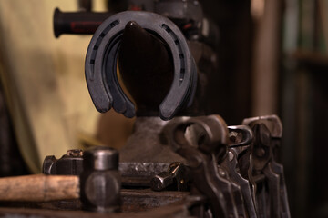Blacksmith working equipment