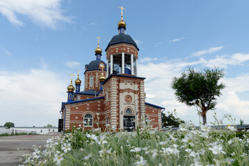 Fototapeta na wymiar Zhadovsky Monastery. Holy God's Mother