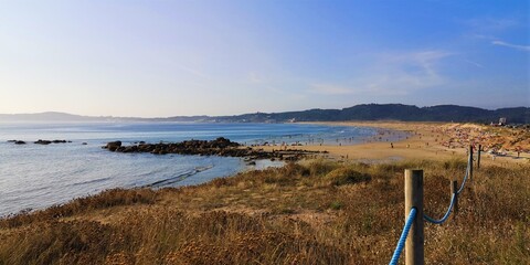 Playa A Lapa en Sanxenxo,Pontevedra,Galicia