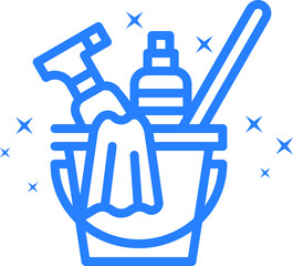 Cleaner icon, Clean icon, Hygiene icon vector