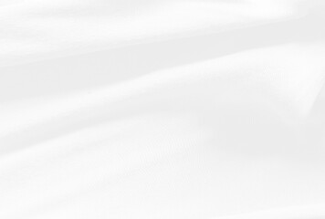 White and grey Smooth elegant background with cloth soft waves. Cloth texture can use as background design.
