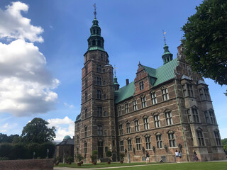 Rosenberg Castle at Kongens Have in Copenhagen, Denmark