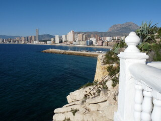 view from the top of the port country