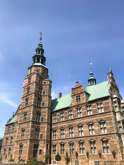 Obraz premium Rosenberg Castle at Kongens Have in Copenhagen, Denmark