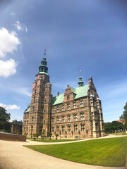 Obraz premium Rosenberg Castle at Kongens Have in Copenhagen, Denmark