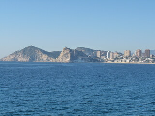 view of the sea from the sea
