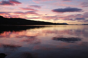Sunset, Norway