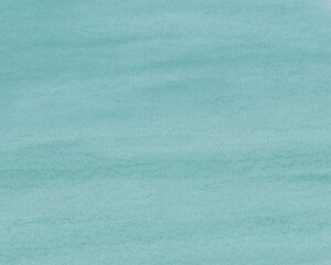 watercolor abstraction texture with blurred blue and cyan background, stains hand painted