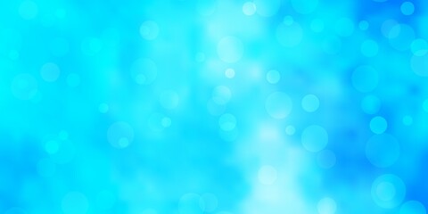 Light BLUE vector pattern with spheres.