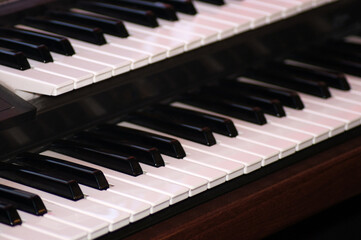 Naklejka premium Musikinstrument, Klavier, Piano, Orgel