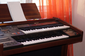 Musikinstrument, Klavier, Piano, Orgel