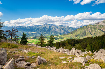 montagne en été