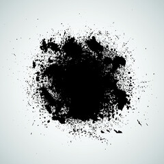 Set of grunge banner. Vector illustration.