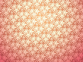 Vintage background with seamless pattern.