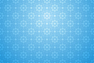 Fototapeta premium Vintage background with seamless pattern.