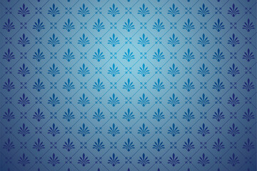 Vintage background with seamless pattern.