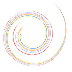 spiral grunge vector