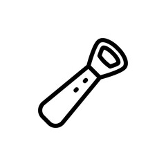 bottle opener icon vector design trendy