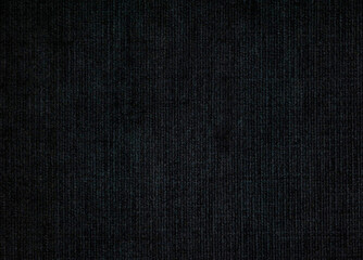 Fototapeta premium Black fabric texture. Textile background. The background is suitable for design and 3D graphics
