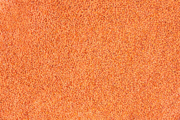 Fototapeta premium Traditional Turkish domestic red Lentil. Lentil background.Flat layout.