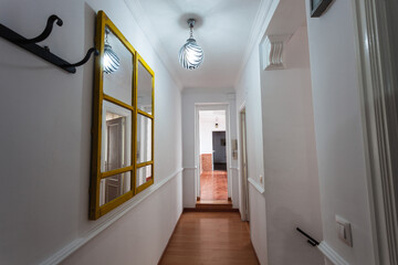 Fototapeta na wymiar Inside of Modern Bright House
