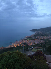 Fototapeta na wymiar Italian scenic viewpoint