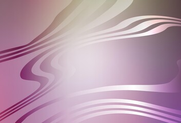 Light Pink, Green vector blurred and colored pattern.