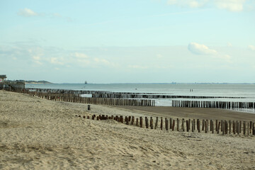 Fototapeta premium Nordsse Strand im Herbst