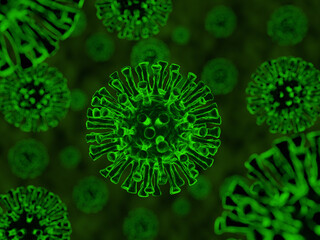 Fototapeta na wymiar Medicine concept of virus covid 19. Coronavirus concept.