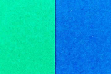 Fototapeta premium Abstract green and blue color paper textured background with copy space for design and decoration
