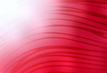 Light Red vector layout with curved lines.