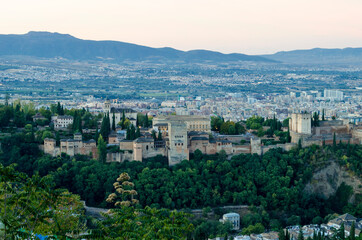 La Alhambra desde el mirador de San Miguel Alto.